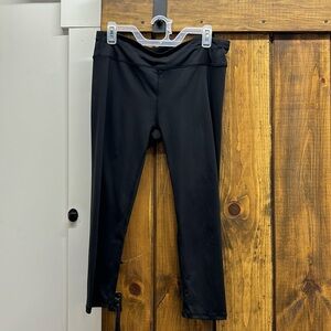 Fabletics Black Athletic Leggings. Worn once. Like new. Black. Large